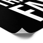 Het is goed om een open geest te hebben, grappig s poster (Hoek)