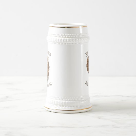 Het is goed om koning Lion Beer Stein te zijn Bierpul (Center)