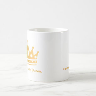 Het is goed om koningin-Mok te zijn Koffiemok