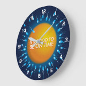 HET IS GOED OM OP TIJD TE KOMEN Wetenschap Grote Klok (Hoek)