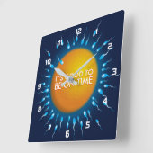 HET IS GOED OM OP TIJD TE ZIJN VIERKANTE KLOK (Hoek)