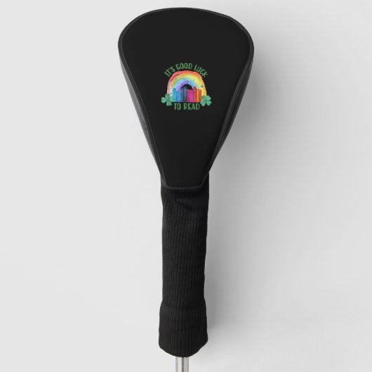 Het is goed om St Patrick's Day Teacher Li te leze Golfheadcover (Voorkant)