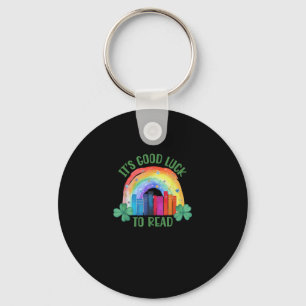 Het is goed om St Patrick's Day Teacher Li te leze Sleutelhanger
