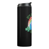 Het is goed om St Patrick's Day Teacher Li te leze Thermosbeker (Gedraaid links)