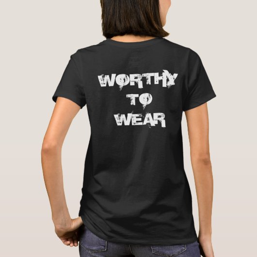 Het is goed om te Draag T-shirt (Achterkant)