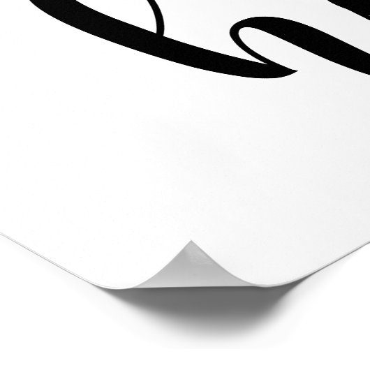 Het is goed om thuis Poster te zijn (Hoek)