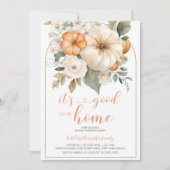 Het is goed om thuis te zijn Pumpkin housewarming  Kaart (Voorkant)