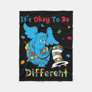 Het is goed om verschillende autisme bewustzijn Sc Fleece Deken