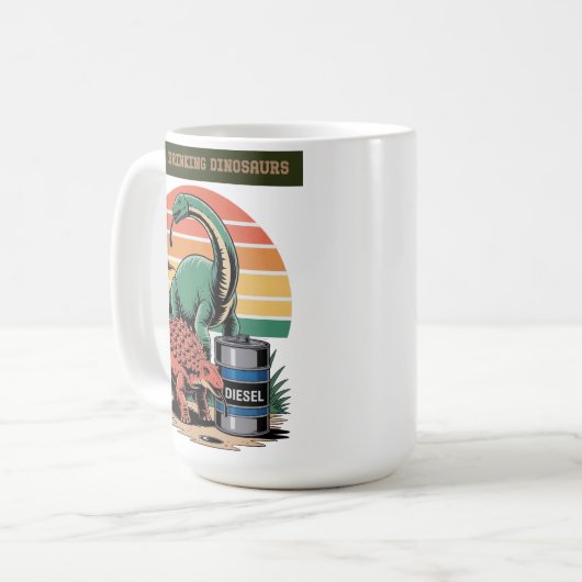 Het is goed spul koffiemok (Voorkant links)