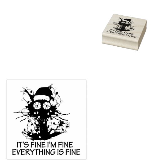 Het is goed! Stamp Rubberstempel (Gestempeld)