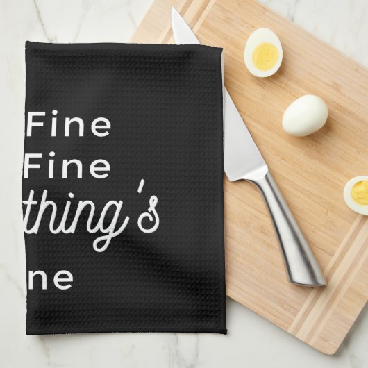 Het is goed theedoek (Quarter Fold)