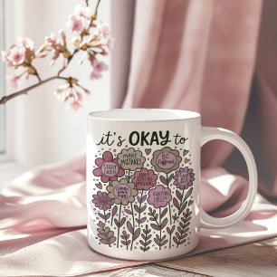 Het is goed voor Boho Floral Koffiemok