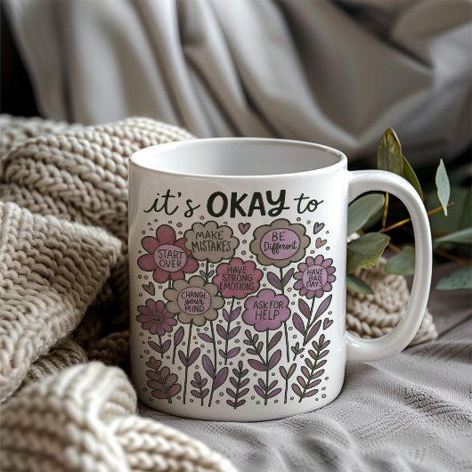 Het is goed voor Boho Floral Koffiemok