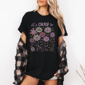 Het is goed voor Boho Floral T-shirt