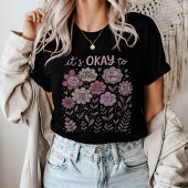 Het is goed voor Boho Floral T-shirt