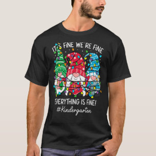 Het Is Goed Wij Zijn Goed Alles Goed Dwerg Kinderg T-shirt