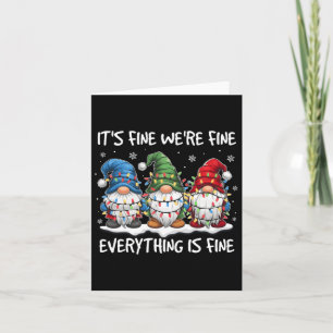 Het Is Goed Wij Zijn Goed Alles Is Goed Gnome Thee Kaart