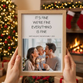 Het Is Goed Wij Zijn Goed Alles Is Goed Knus Famil Feestdagenkaart