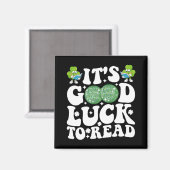 Het is Goede Geluk Om St Patricks Day Disco Bal Te Magneet (Voorkant / Achterkant)