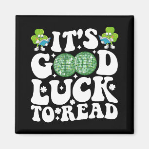 Het is Goede Geluk Om St Patricks Day Disco Bal Te Magneet