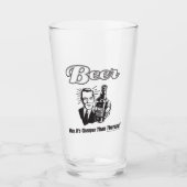 Het is goedkoper dan therapie glas (Voorkant)