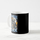 Het is Goon Oclock Cool Grappige Alpha Wolf Weerwo Koffiemok (Voorkant links)