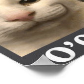 Het is Goon-uur Grappige Kat Poster (Hoek)