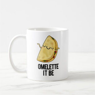 Het is grappig Omelet Pun Koffiemok