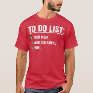 Het is grappig voor mannen om je moeder te laten a t-shirt