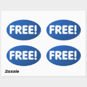 Het is gratis! Sticker (Vel)