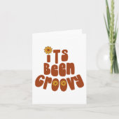 Het is groovy geweest kaart (Voorkant)