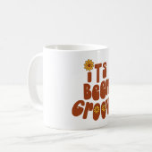 Het is groovy geweest koffiemok (Voorkant links)
