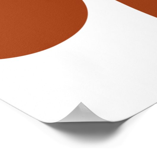 Het is groovy poster (Hoek)