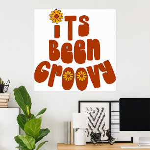 Het is groovy poster