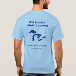 Het is groter dan het lijkt! Surfen op de Grote Me T-shirt
