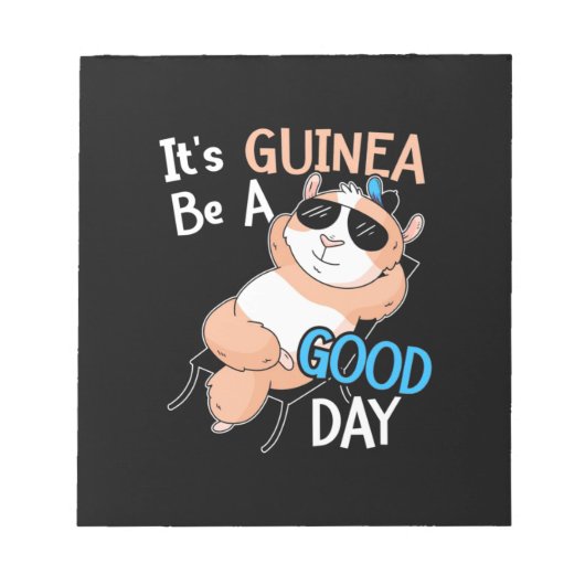 Het is Guinee Pig een goede dag Notitieblok (Voorkant)