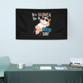 Het is Guinee Pig een goede dag Spandoek (Beurs)