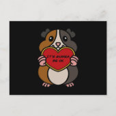 Het is Guinee Varkenshart OK | Cute Guinea Pig Briefkaart (Voorkant)