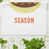 Het is Gumbo Season Keukendoek Theedoek (Gevouwen)