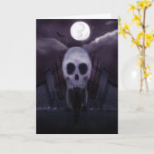 Het is Halloween - Halloween Kaart (Gele Bloem)