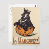 Het is Halloween! ( Halloween Kaart) Briefkaart (Voorkant / Achterkant)