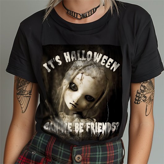 Het is Halloween Kunnen we vrienden zijn? Spokenpo T-shirt