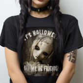 Het is Halloween Kunnen we vrienden zijn? Spokenpo T-shirt
