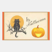  Het is Halloween Rechthoekige Sticker (Voorkant)