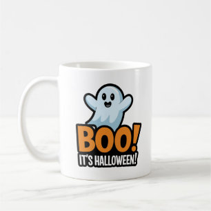Het is Halloween schattig design Koffiemok