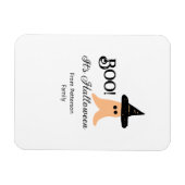 Het is Halloween van de familienaam oranje spook Magneet (Horizontaal)