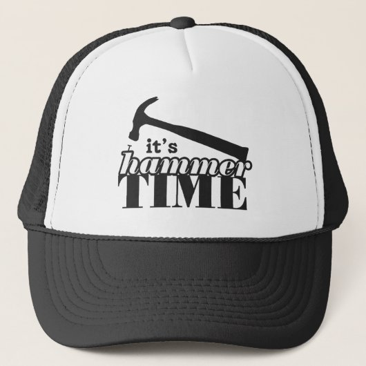 Het is Hammer Time Trucker Hat Trucker Pet (Voorkant)