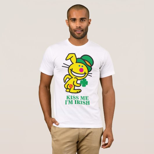 Het is Happy Bunny - ik ben Iers T-shirt (Voorkant volledig)