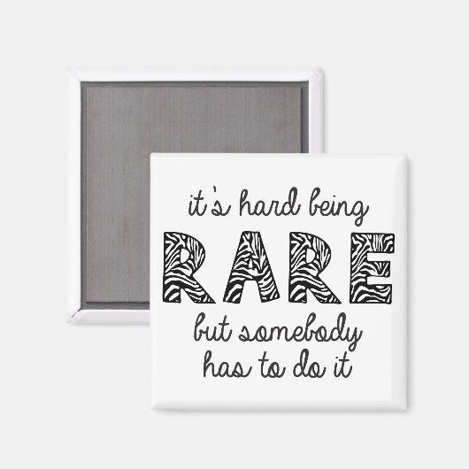 Het is hard worden Zelden Magneet (Voorkant / Achterkant)