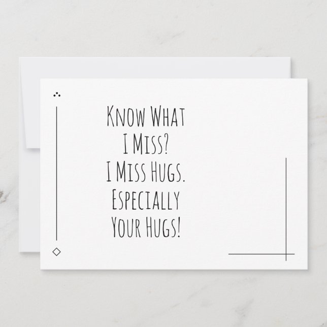 Het is heel eenvoudig dat ik je handschoen mis. (Voorkant)